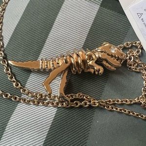 Coach T-Rexy Skeletal Necklace